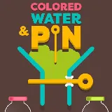 Colored Water & Pin
